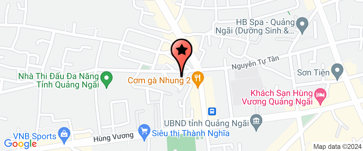Map go to Hoang Cam Service Company Limited