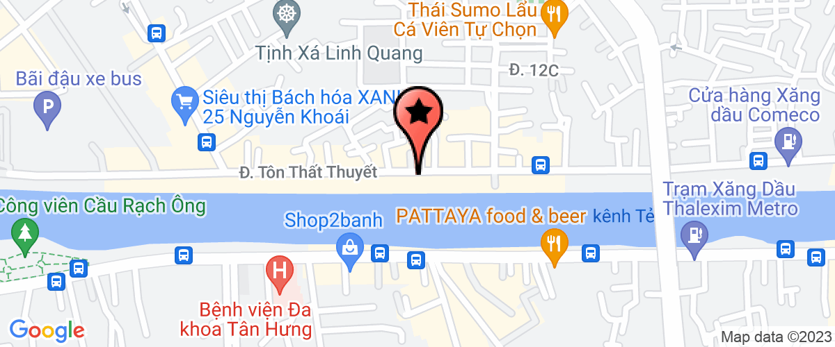 Map go to Kim Hong Nguyen Trading Service Company Limited