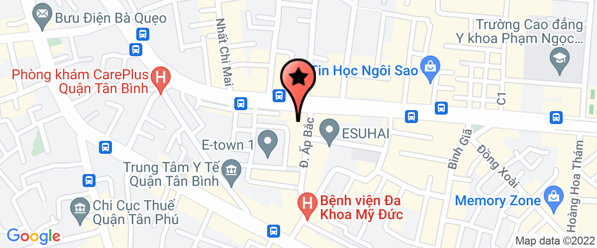 Bản đồ đến Công Ty TNHH Nalco Việt Nam