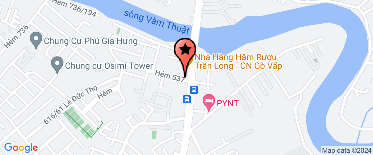 Map go to Long Truong Transport Service Company Limited