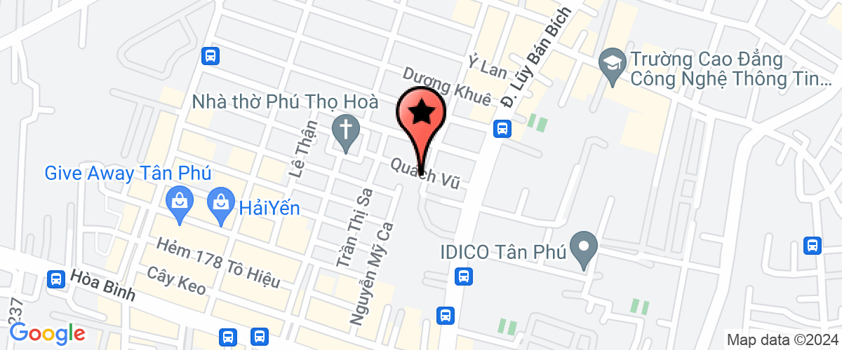 Map go to Tam Phu Logistics Services Trading Company Limited