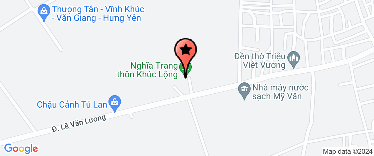 Map go to Khong Gian Xanh Service Trading And Production Company Limited