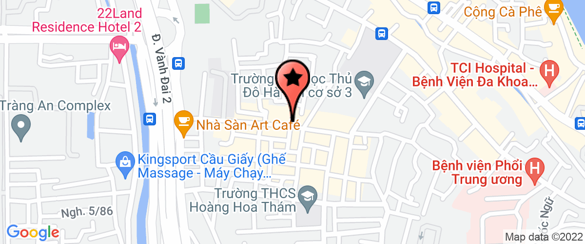 Map go to 3T Ha Noi Commercial Services Joint Stock Company