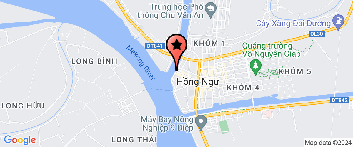 Map go to Thanh Cong Hong Ngu Company Limited