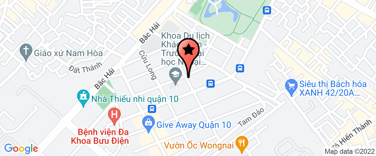 Map go to Tieng Hat Viet Entertainment Company Limited