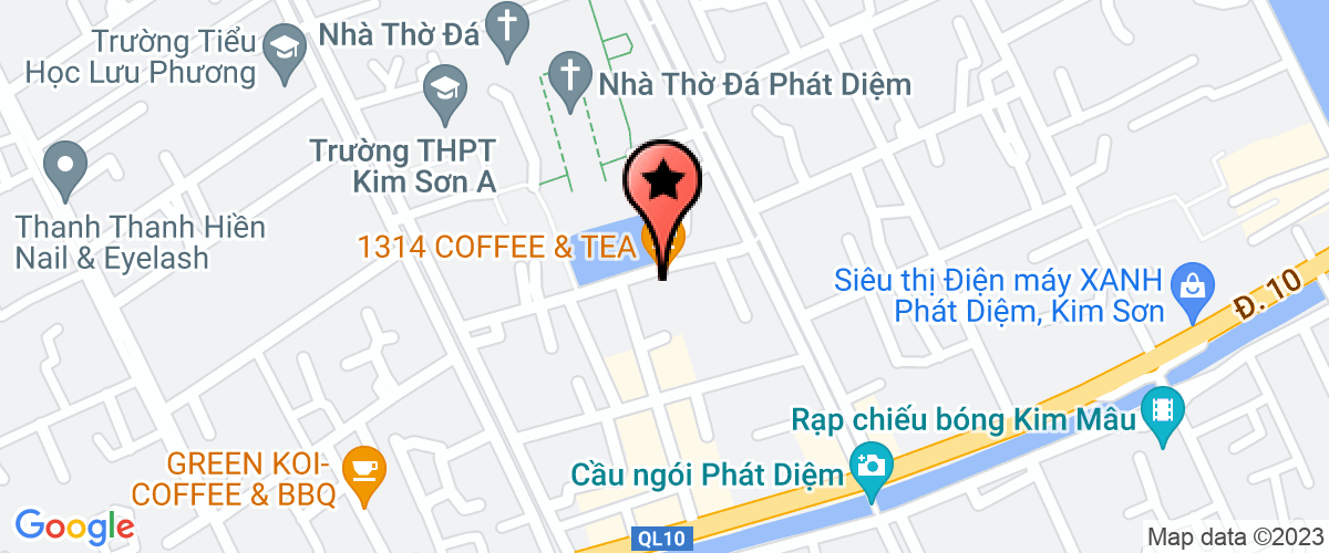 Map go to Hiep Hung Private Enterprise