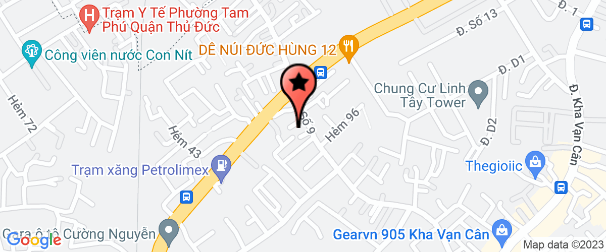 Map go to Uy Chat Service Company Limited