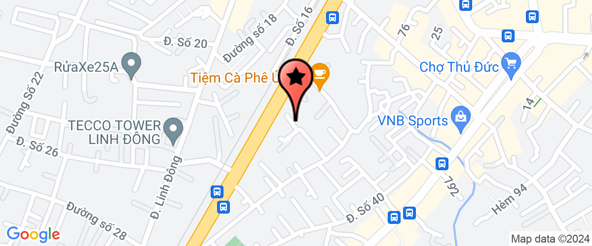 Map go to Thap Phong Service Trading Company Limited