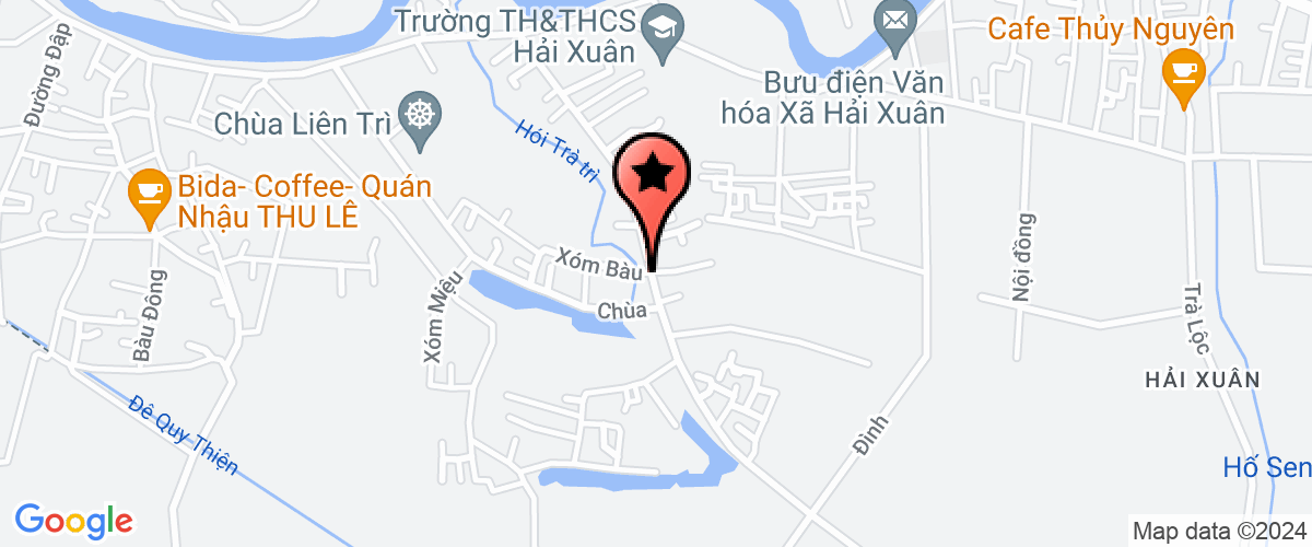 Map go to XD Qt Hieu Nhan Company Limited