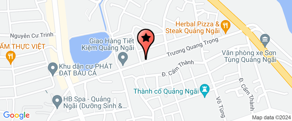Map go to Truong Thanh Quang Ngai Joint Stock Company