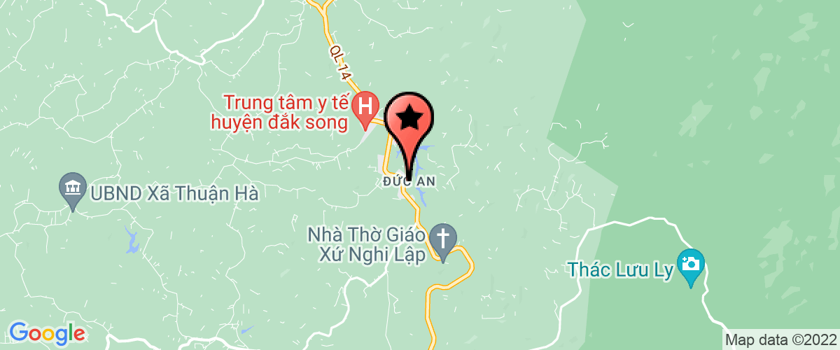 Map go to Phong  Dak Song District Education