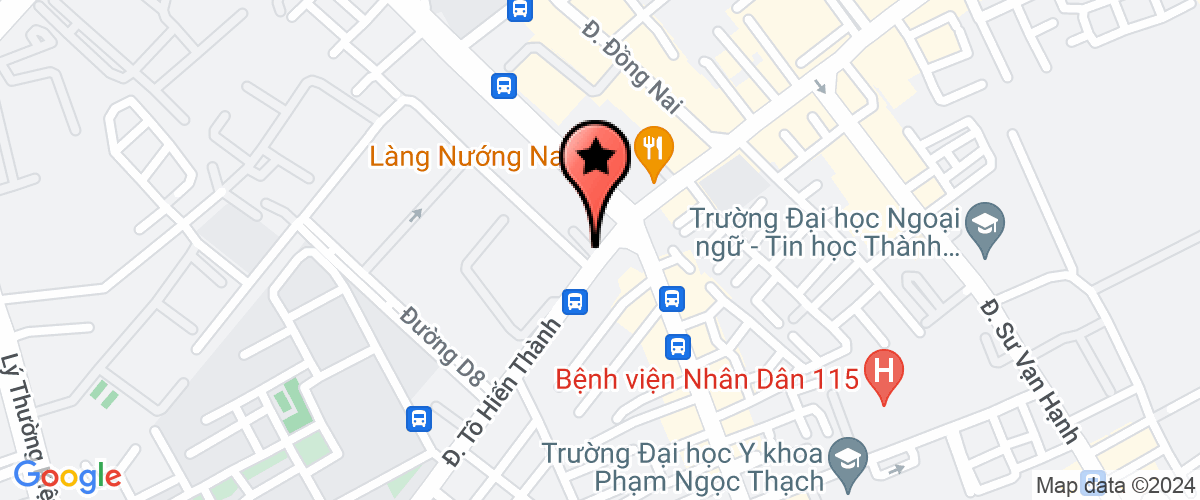 Map go to Bao Thong Construction Trading Company Limited