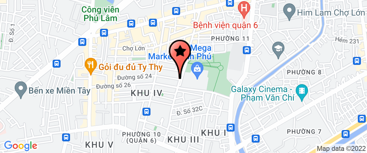 Bản đồ đến Cty TNHH Vĩnh Kim Tuyền