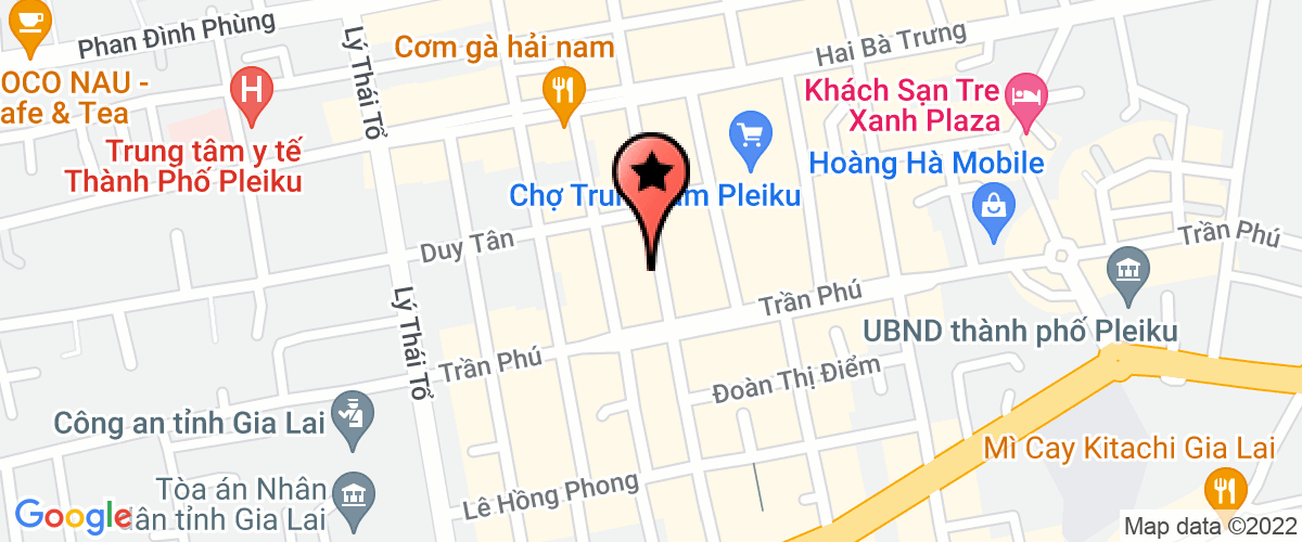 Map go to Duong Trang Gia Lai Refrigeration Services And Trading Company Limited