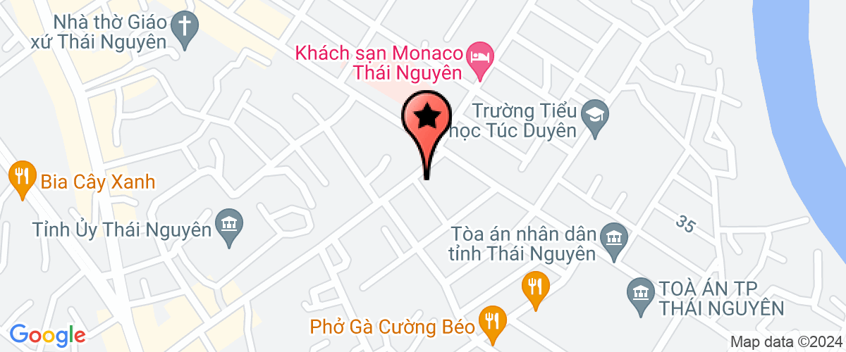Map go to Viplife Thai Nguyen Development Company Limited