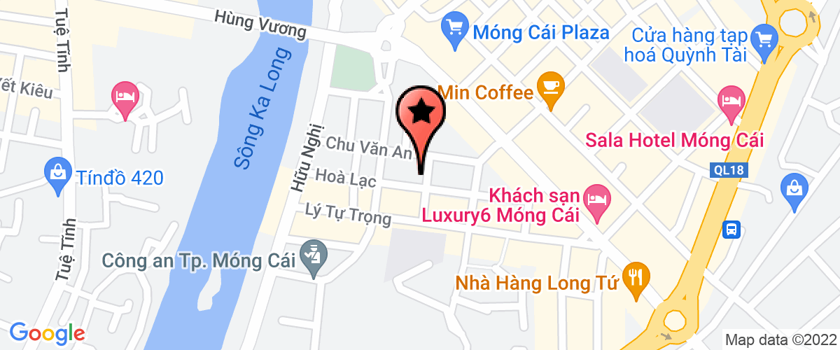 Bản đồ đến Công Ty TNHH Vận Tải Xếp Dỡ Thương Mại Hương Hải