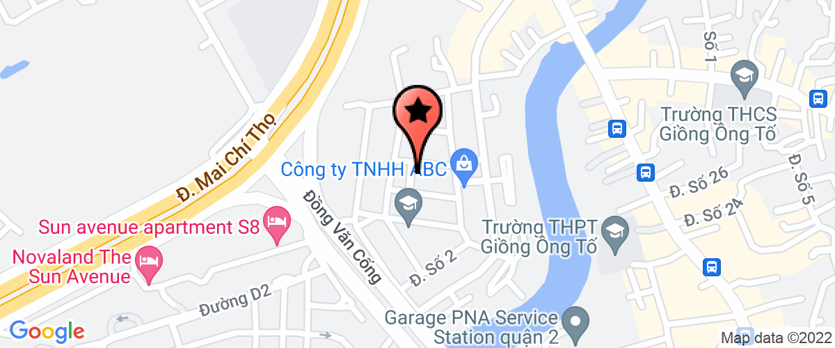 Map go to Nhan Tai Viet Service Joint Stock Company
