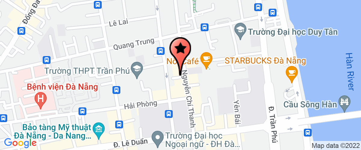 Bản đồ đến CN Công ty TNHH Sơn Hoàng Gia Tại TP Đà Nẵng