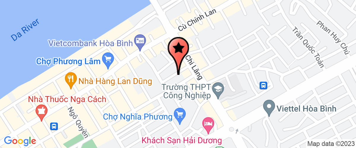 Map go to TM DV Tin hoc anh Duong And Center