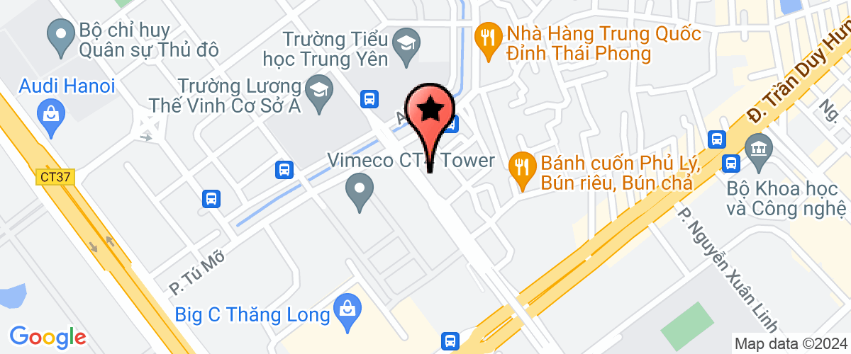 Map go to Hoang Loc Commercial Investment Company Limited