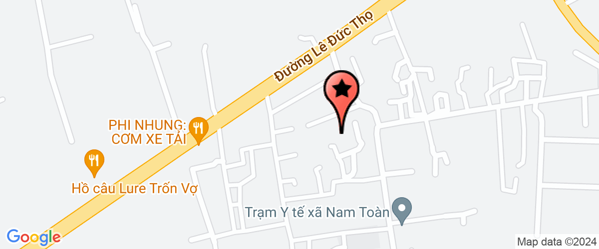Map go to Bao Nhat Commercial Company Limited