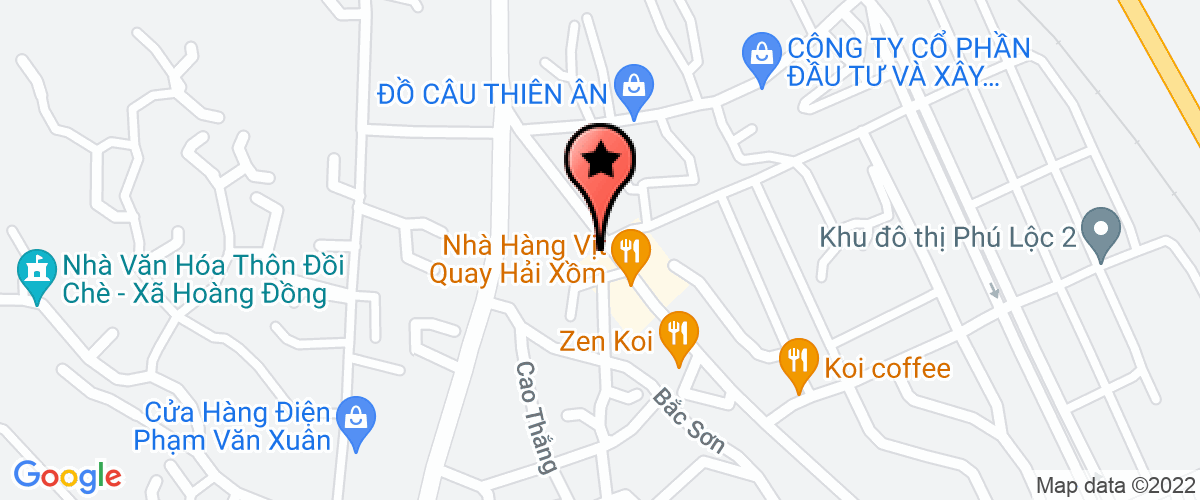 Map go to TM DV Phuc Anh And Company Limited