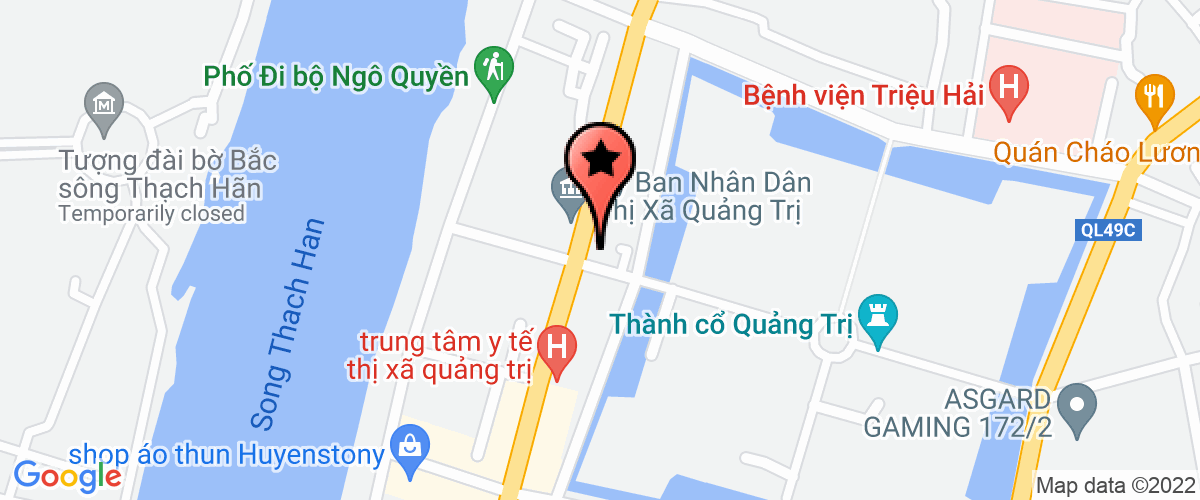 Map go to Bach Linh Nguyen Company Limited