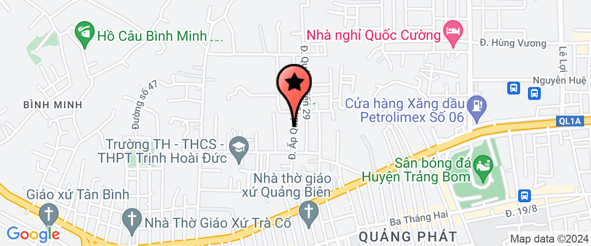 Bản đồ đến Công Ty TNHH Kỹ Thuật Công Nghệ Cao Nguyễn