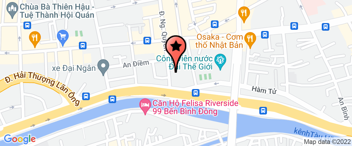 Map go to Nhat Quan Anh Joint Stock Company
