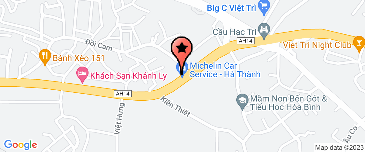 Bản đồ đến Công Ty TNHH Giang Nam