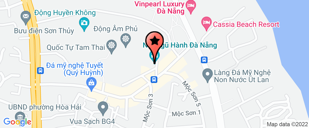 Bản đồ đến Công Ty TNHH Dòng Sông Xanh Đà Nẵng