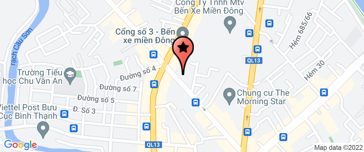 Bản đồ đến Công Ty TNHH Bảo Tín Kim Long