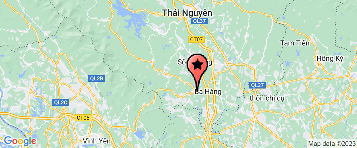 Map go to 103 Ha Noi - Pho Yen General Clinic Joint Stock Company
