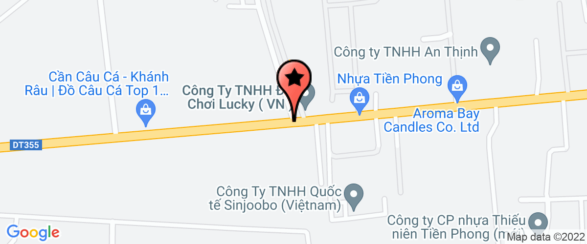 Bản đồ đến Công ty trách nhiệm hữu hạn HUNG TAT LOCO Việt Nam