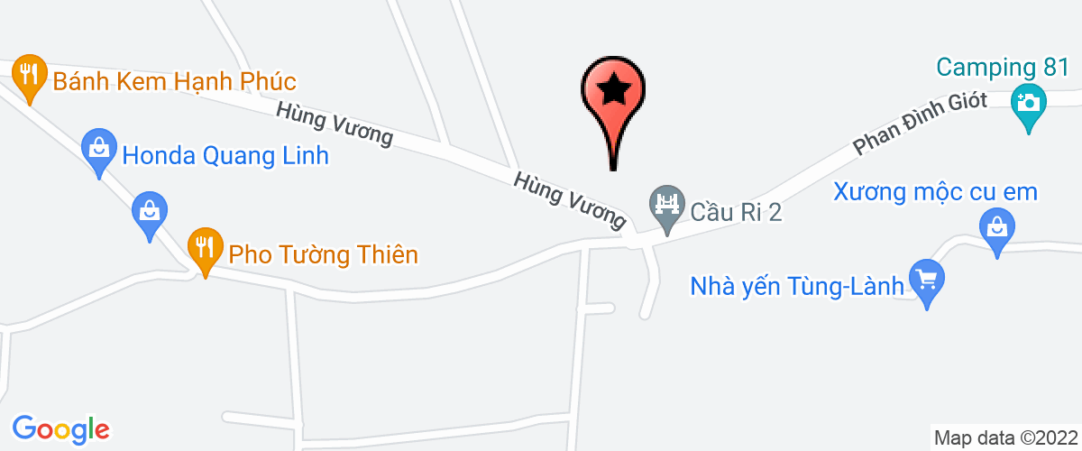 Map go to Doanh nghiep tu nhan Thuong mai Hoang Nhan