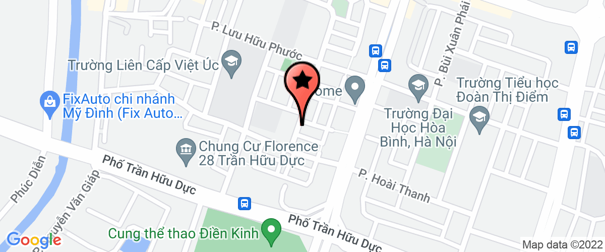 Bản đồ đến Công Ty TNHH Tư Vấn Việt Dương