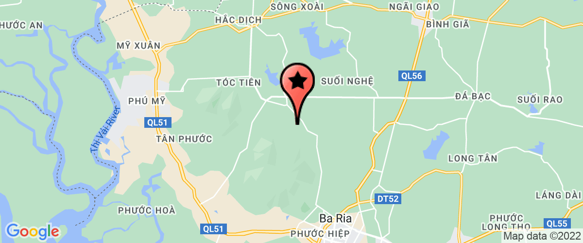 Bản đồ đến Công Ty TNHH Thương Mại Nông Lâm Sản Thiên Đường