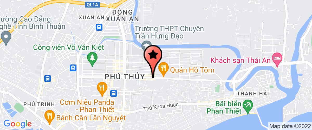 Bản đồ đến Công Ty TNHH Nhôm - Sắt - Quảng Cáo Đtc