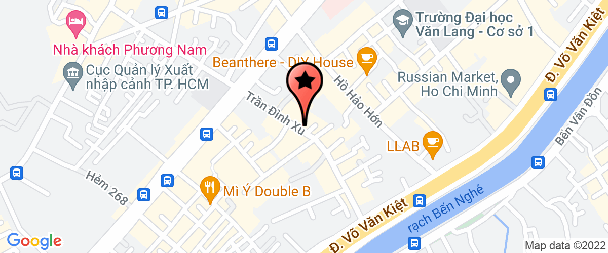 Map go to Binh Minh Food Business Company Limited