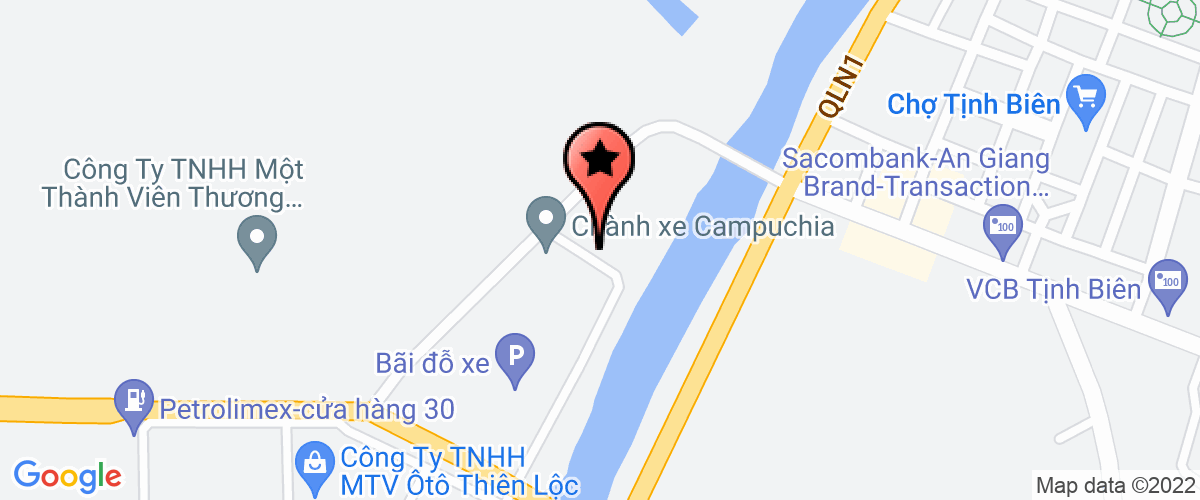 Map go to Thanh Tam Food Private Enterprise