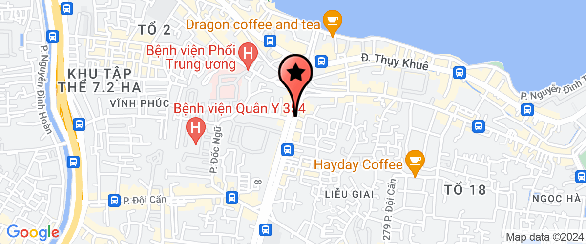 Map go to Lo Hoi Ngo Chau VietNam Joint Stock Company