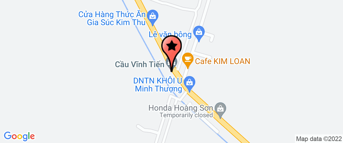 Map go to Vinh Hoa Secondary School