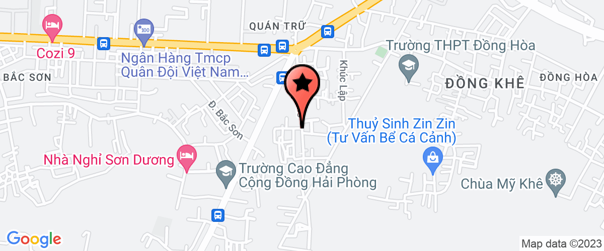 Map go to Huy Hoang Trading and Building Construction Works Joint Stock Company
