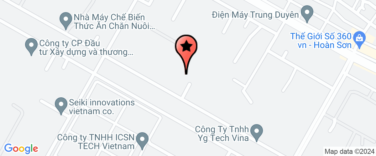 Bản đồ đến Công Ty TNHH Cơ Khí Chính Xác Guangzhong Việt Nam