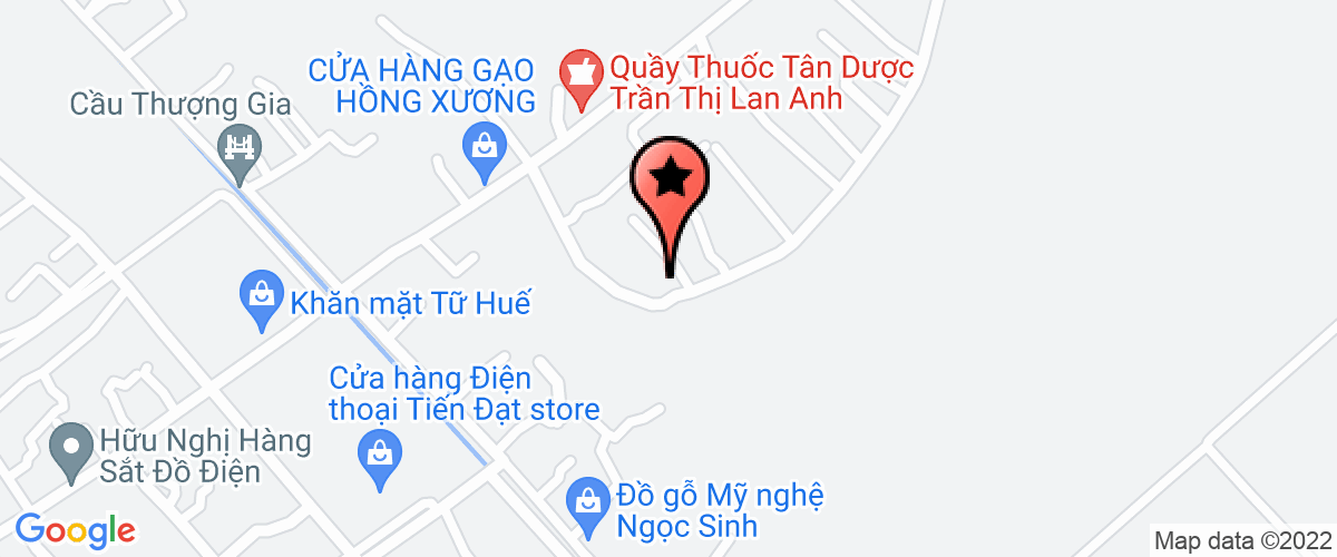 Map go to KD L.San Viet Thang Processing Co-operative