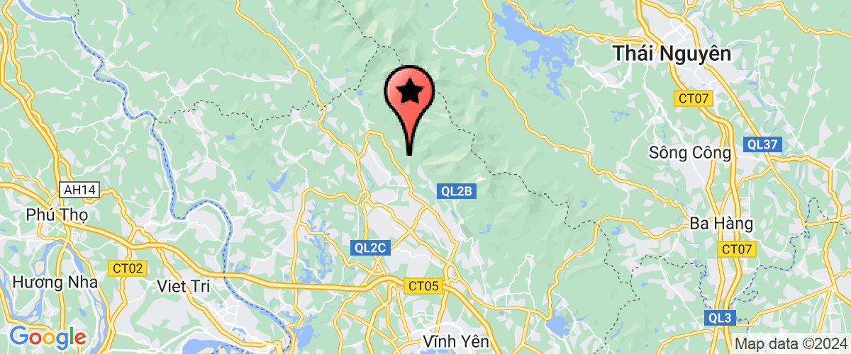 Map go to Lon Sach Tam Dao Company Limited