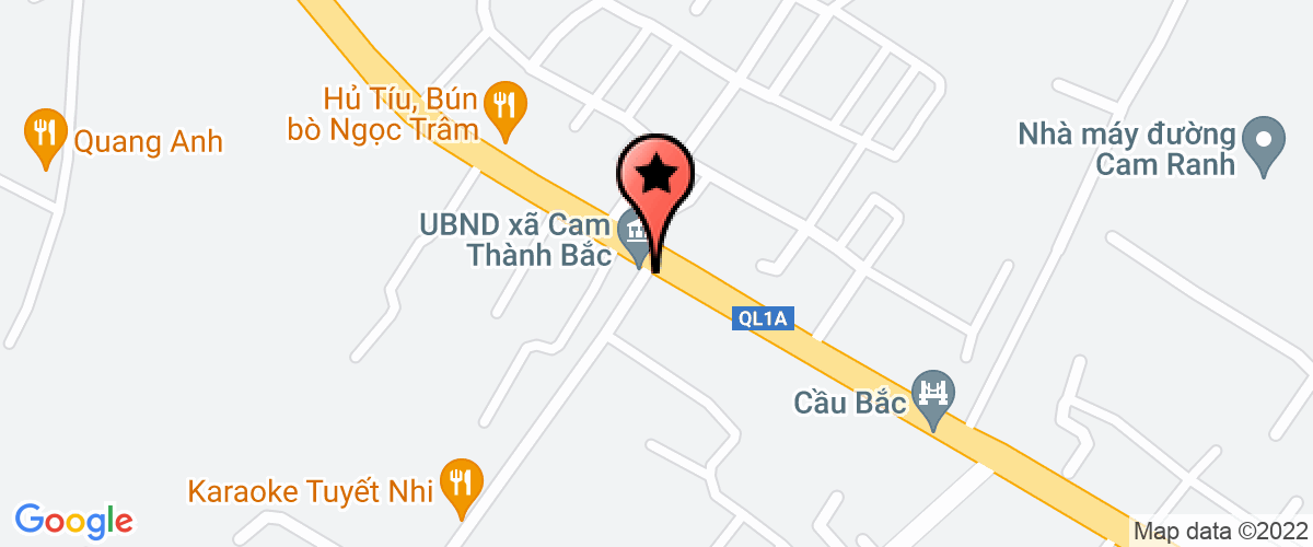 Map go to Dl Khu  Ta Ruc Ecology Travel Service Trading Company Limited