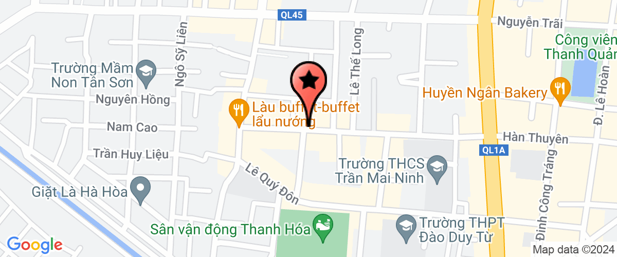 Map go to Thanh Tham Beverages And Food Service Company Limited