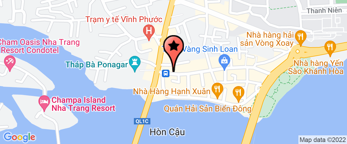 Map go to Ngoc Thanh Tam Company Limited