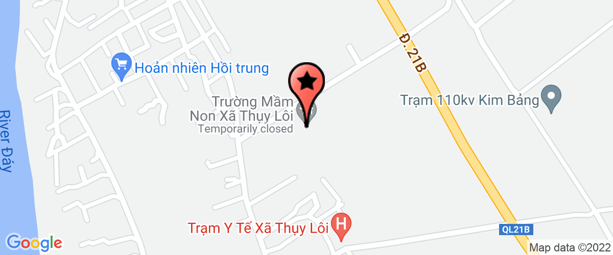 Map go to Thuy Loi Secondary School